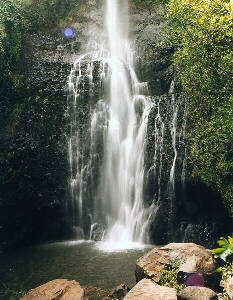 Waterfall near Hana Maui